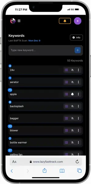 Dayton Auction Scraper & Notification System